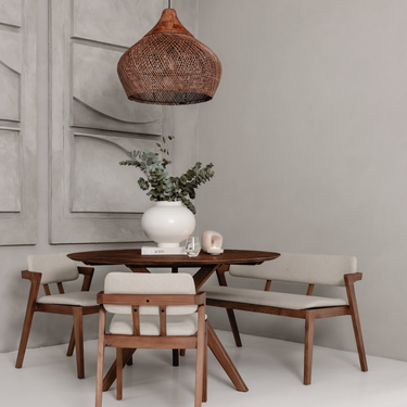 Harp Lamp Brown