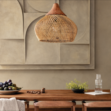 Harp Lamp Kulit