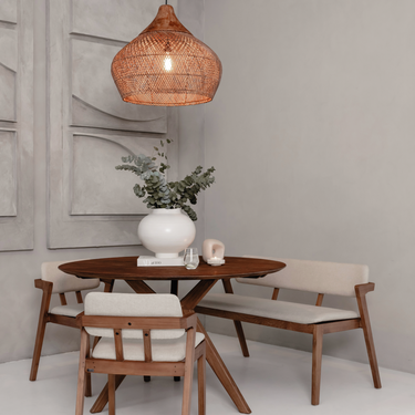 Harp Lamp Brown