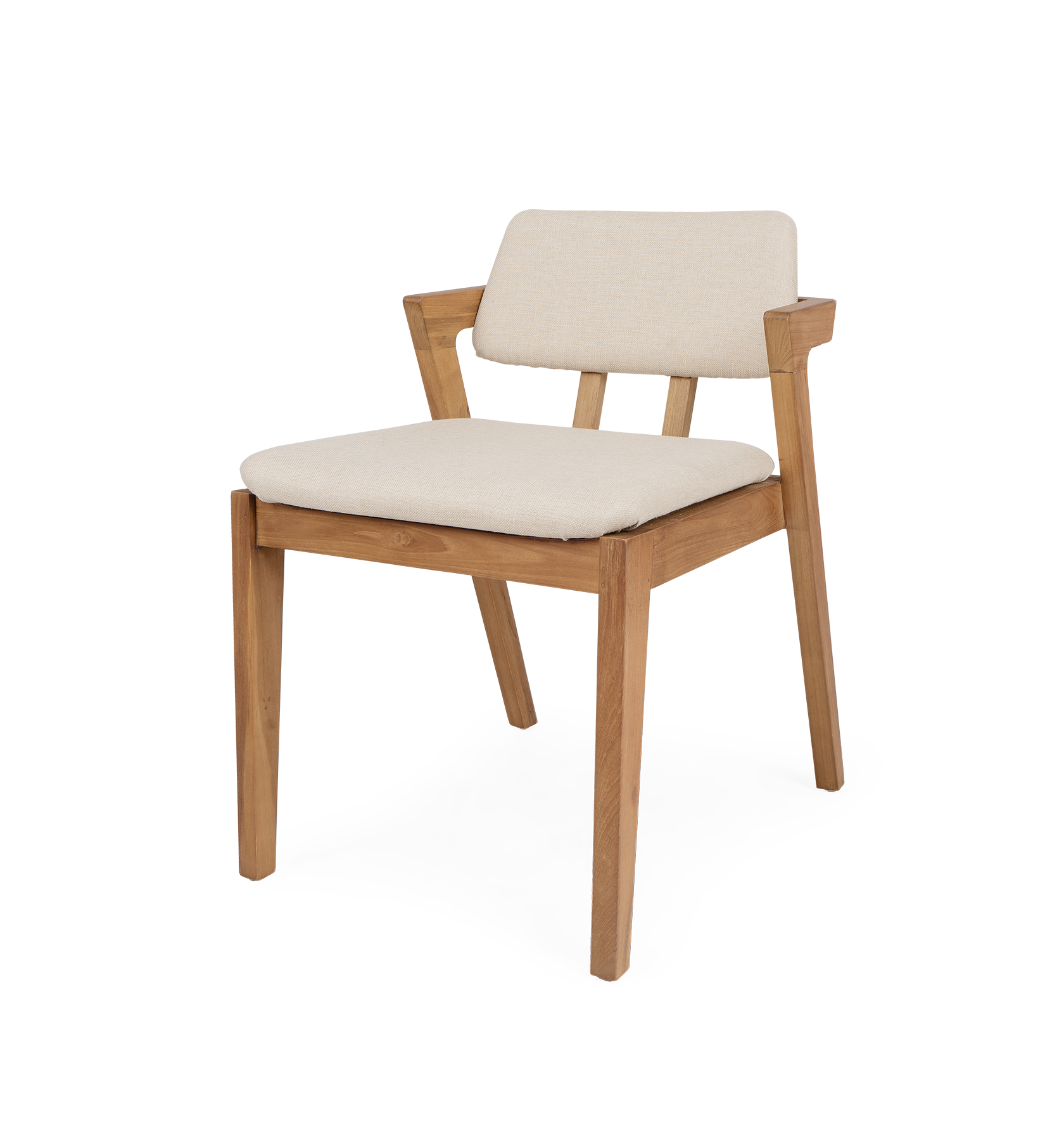 Noa Chair with Cushion Custard