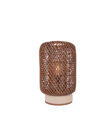 Bright Palma Rattan Brown