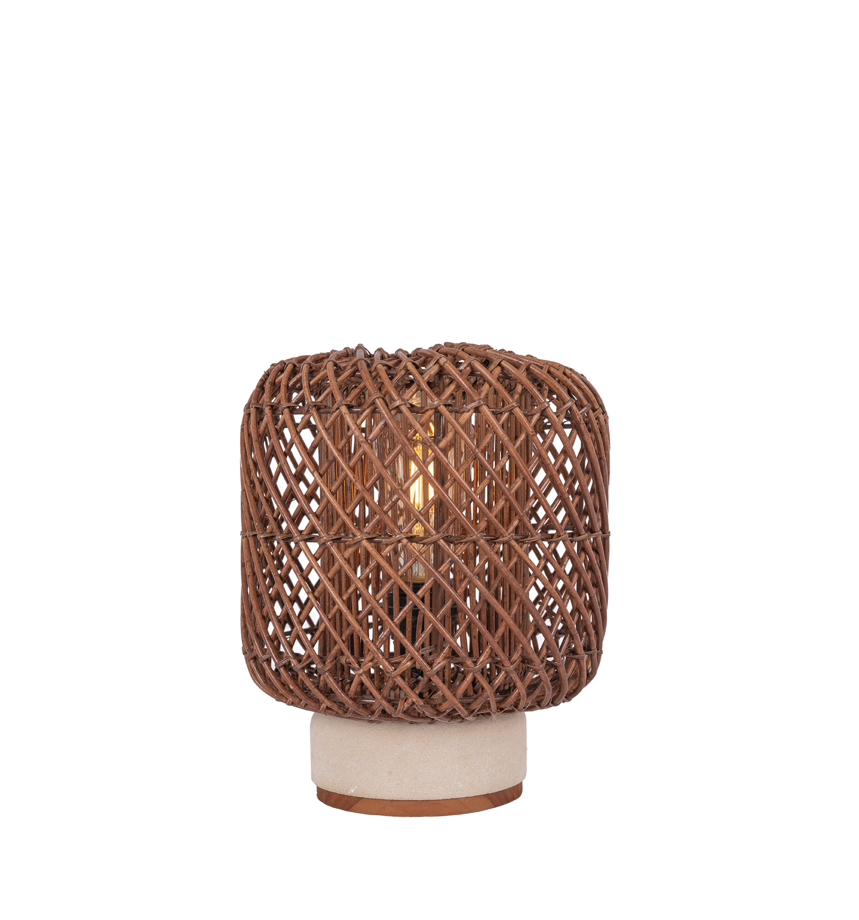 Bright Pole Rattan Brown
