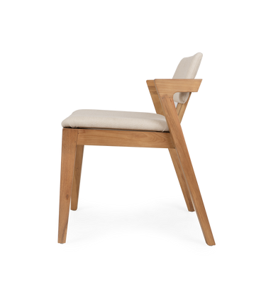 Noa Chair with Cushion Custard