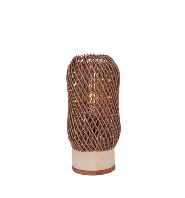 Bright Pole Rattan Brown