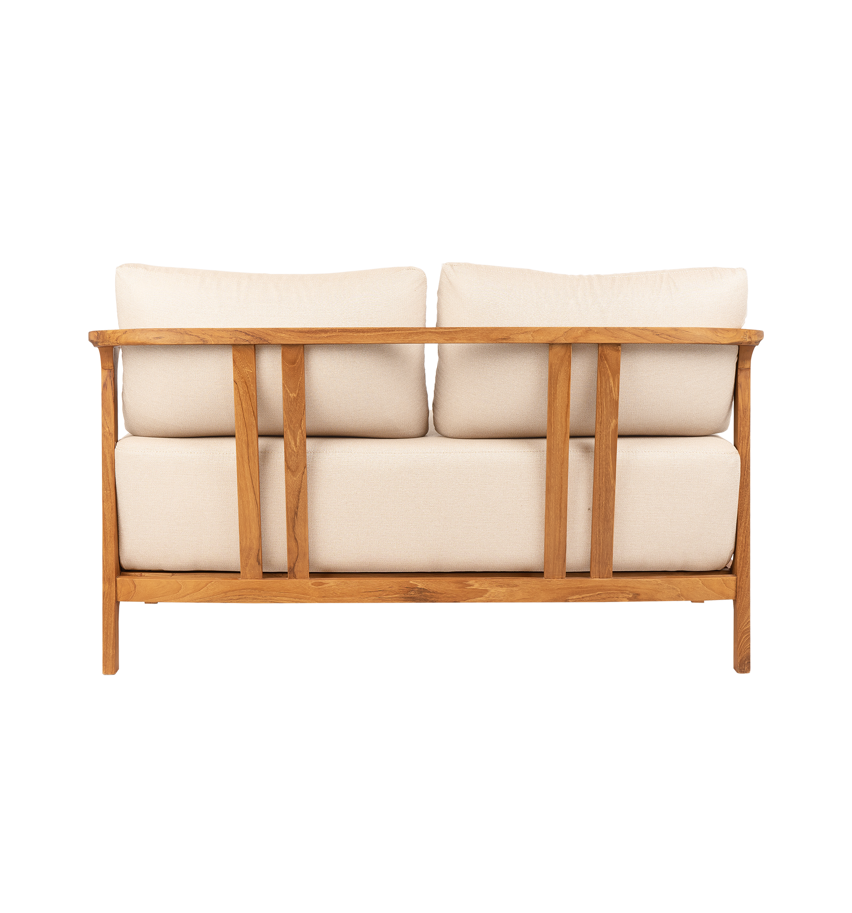 Classy Sofa Lounge 2 Seats Custard