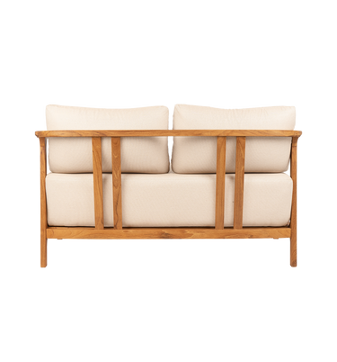 Classy Sofa Lounge 2 Seats Custard