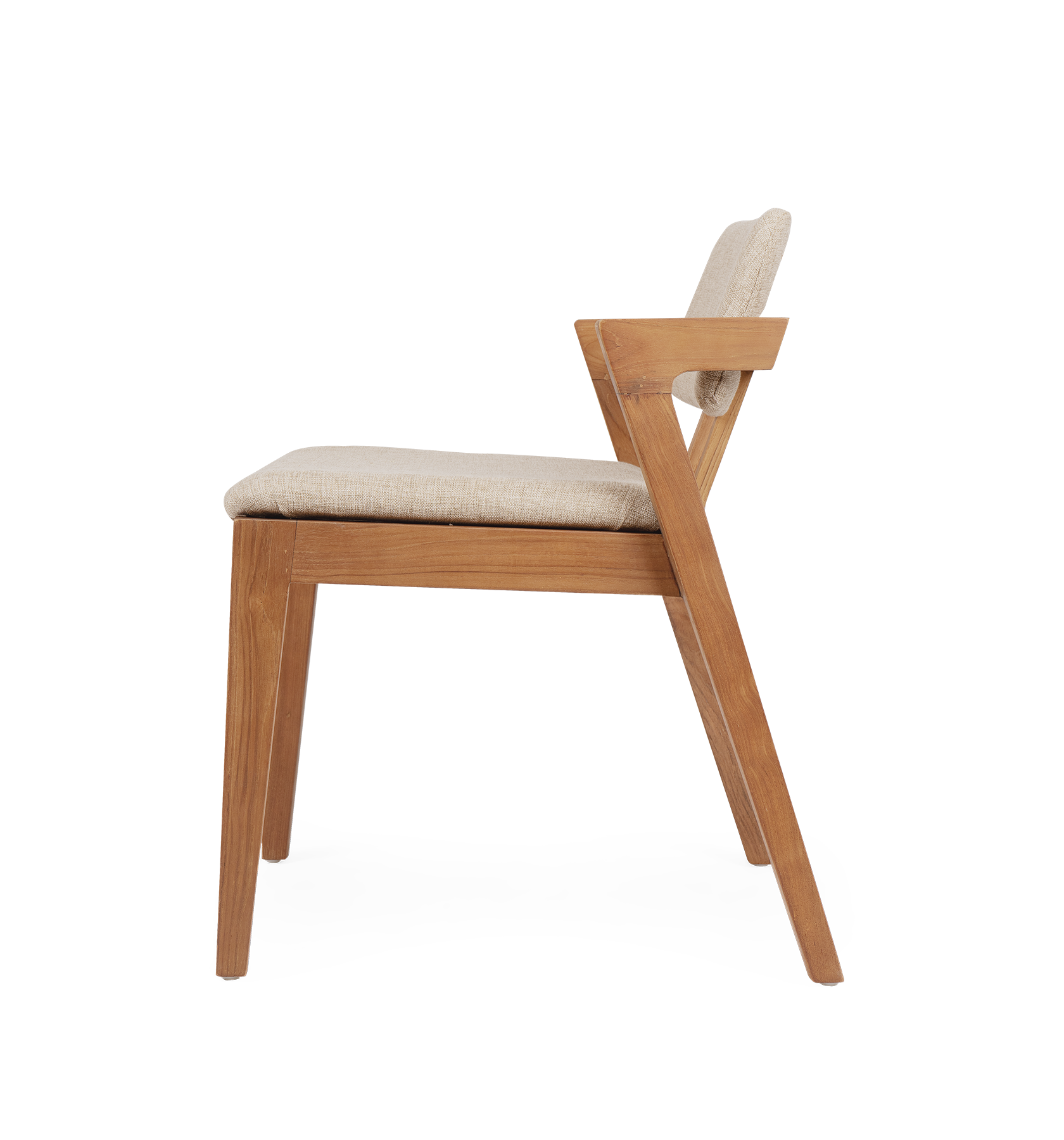 Noa Chair with  Cushion Pale Khaki