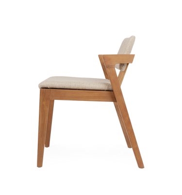 Noa Chair with  Cushion Pale Khaki