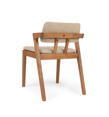 Noa Chair with  Cushion Pale Khaki