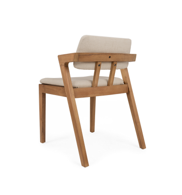 Noa Chair with Cushion Custard
