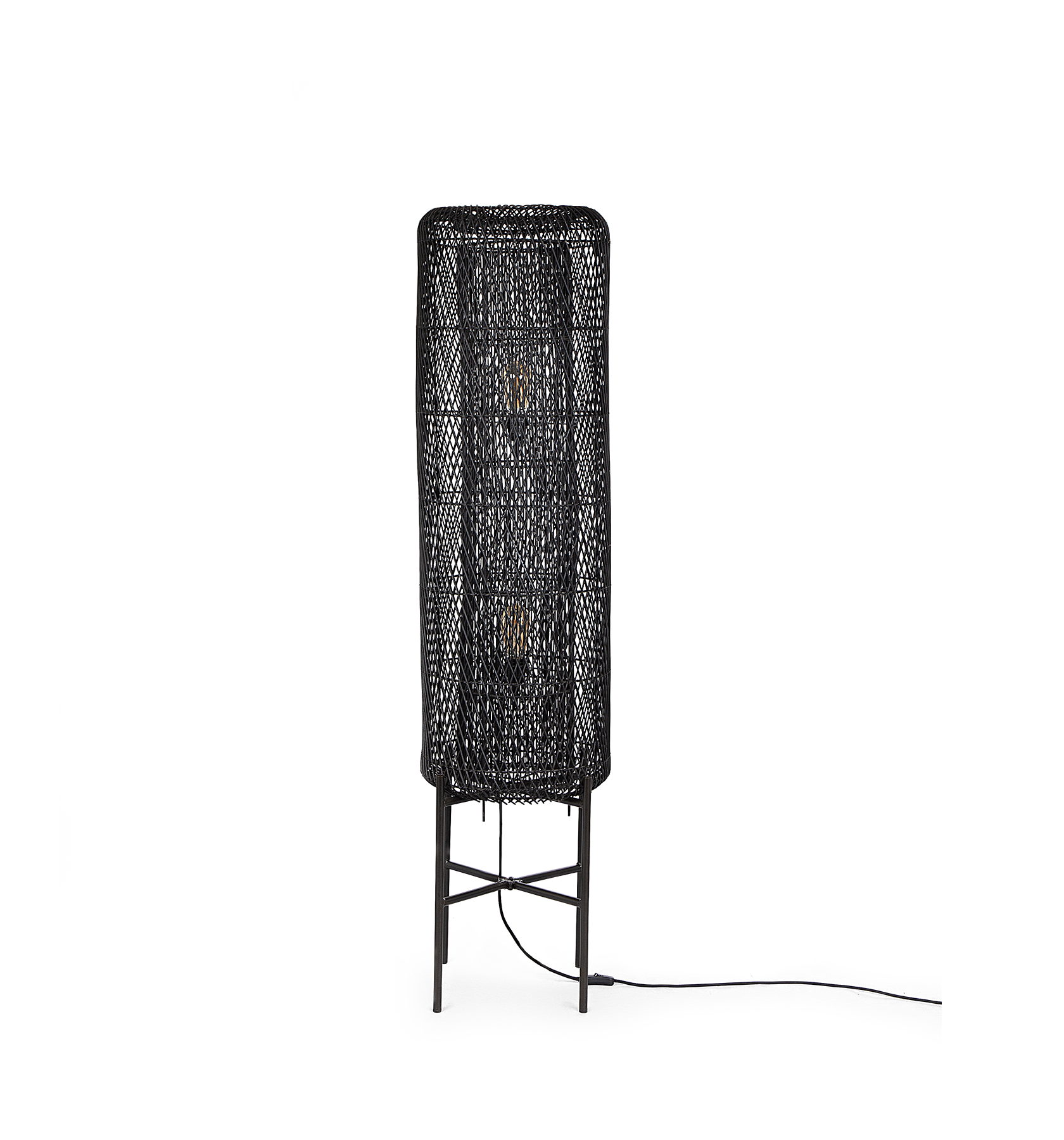 Chunk Standing Lamp Charcoal