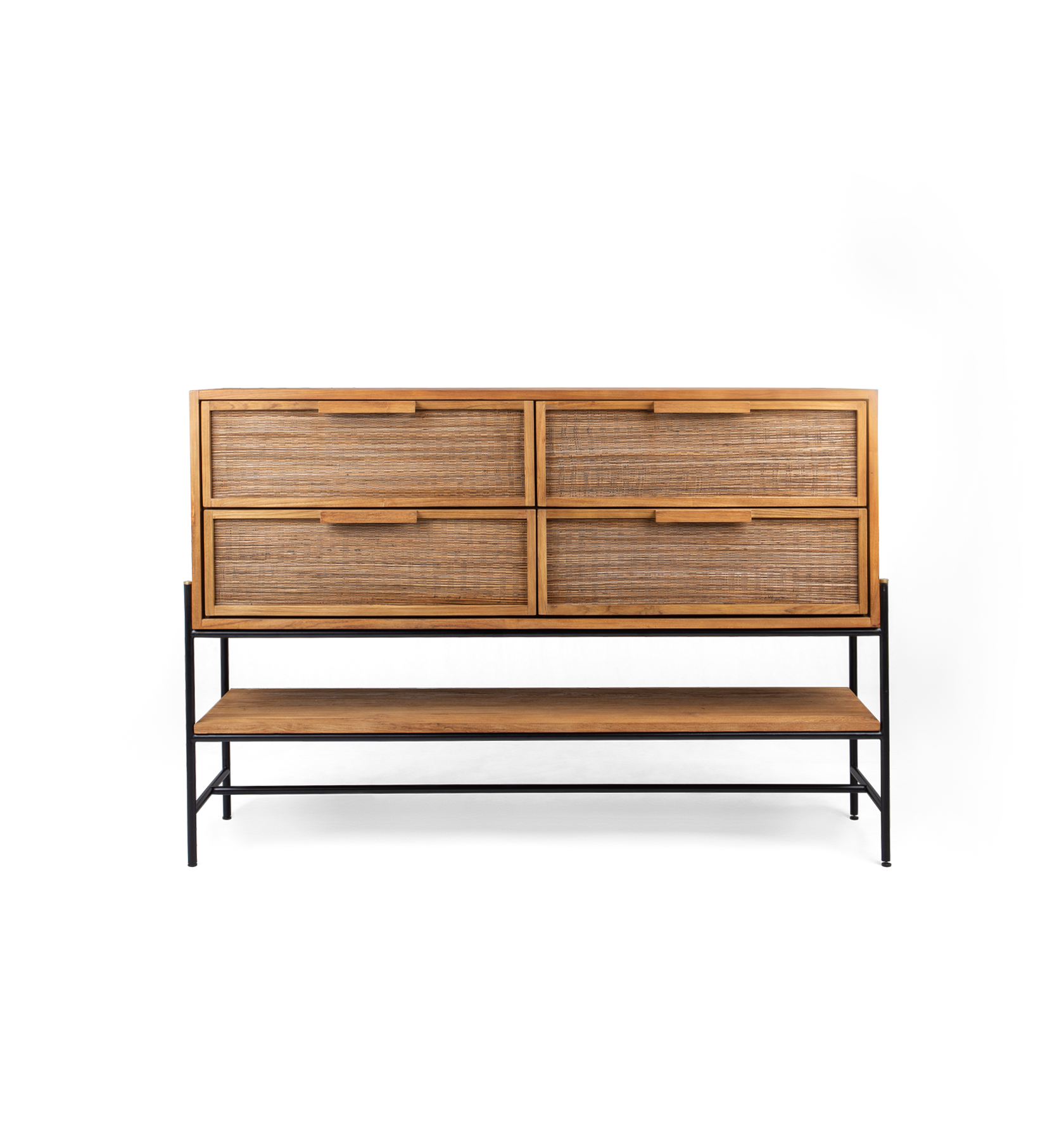 Coco Dresser 4 Drawers 1 Open Rack
