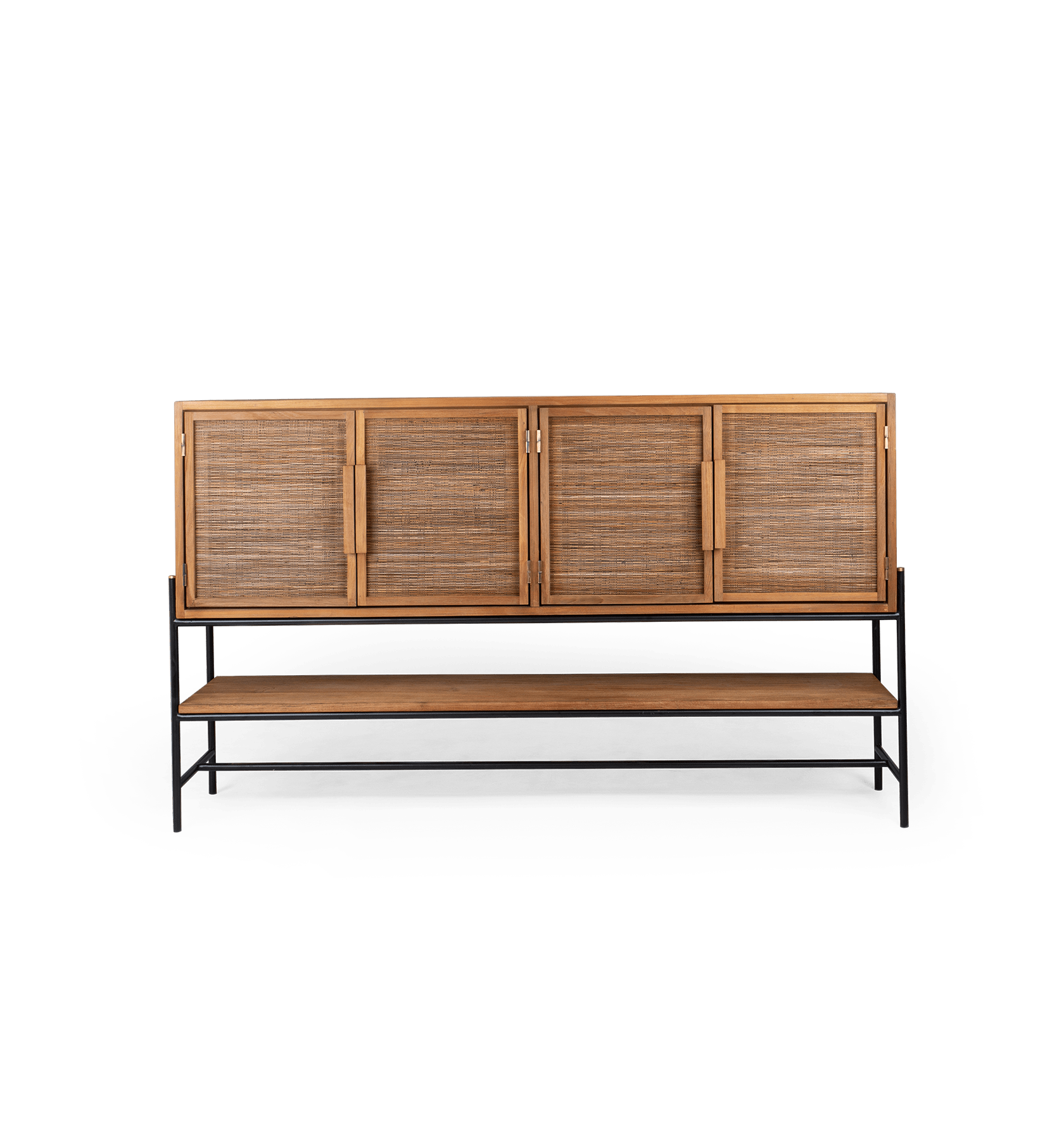 Coco Dresser 4 Doors 1 Open Rack