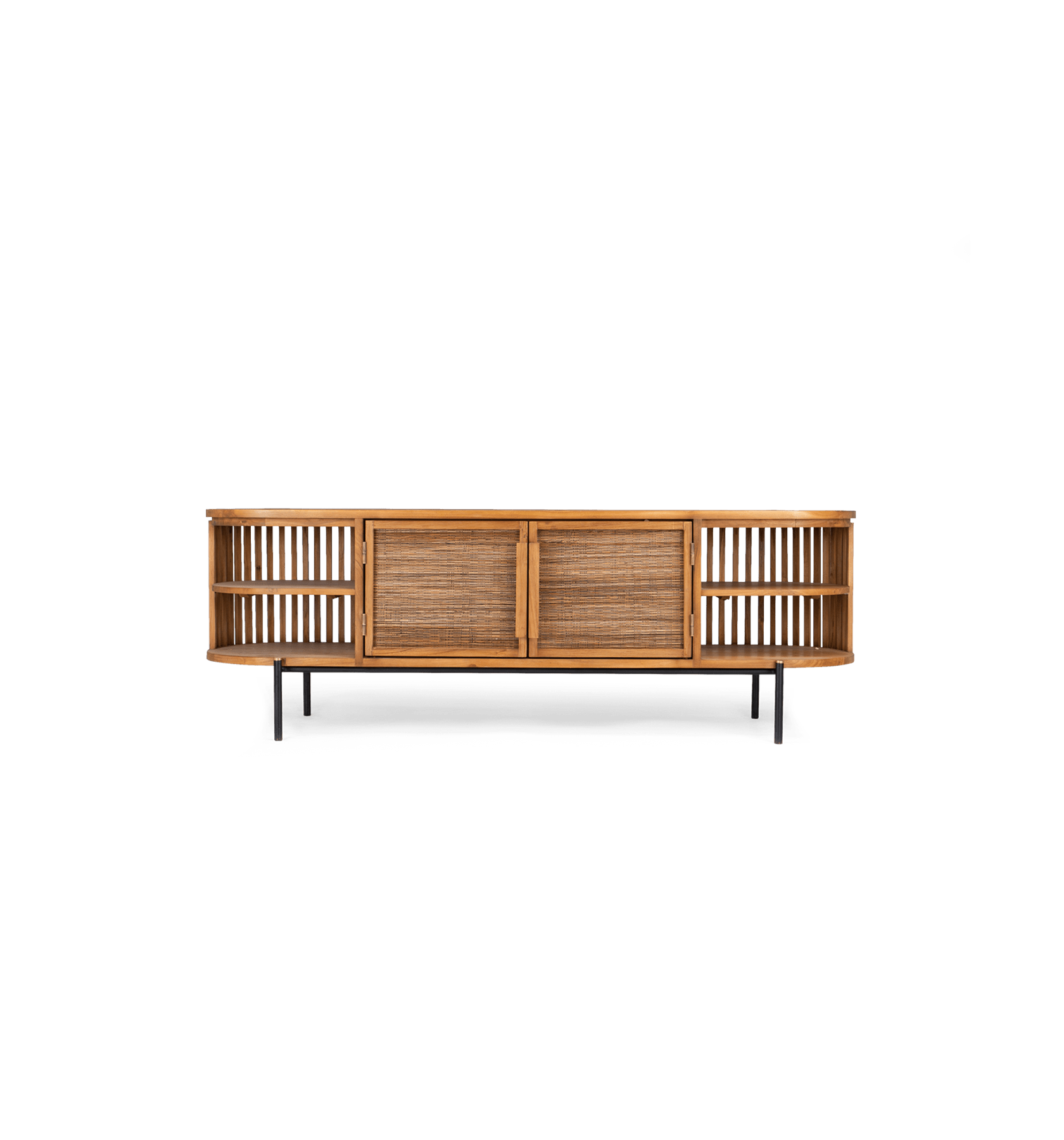 Coco Dresser 2 Doors 4 Open Racks