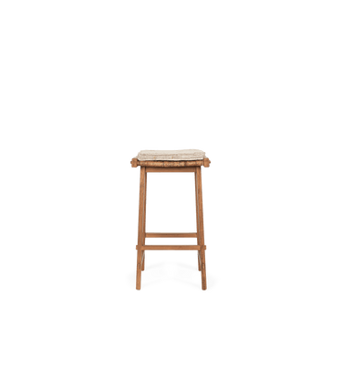 Caterpillar Bar Stool Cushion Jute