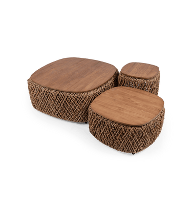 Knut Square Coffee Table Set of 3