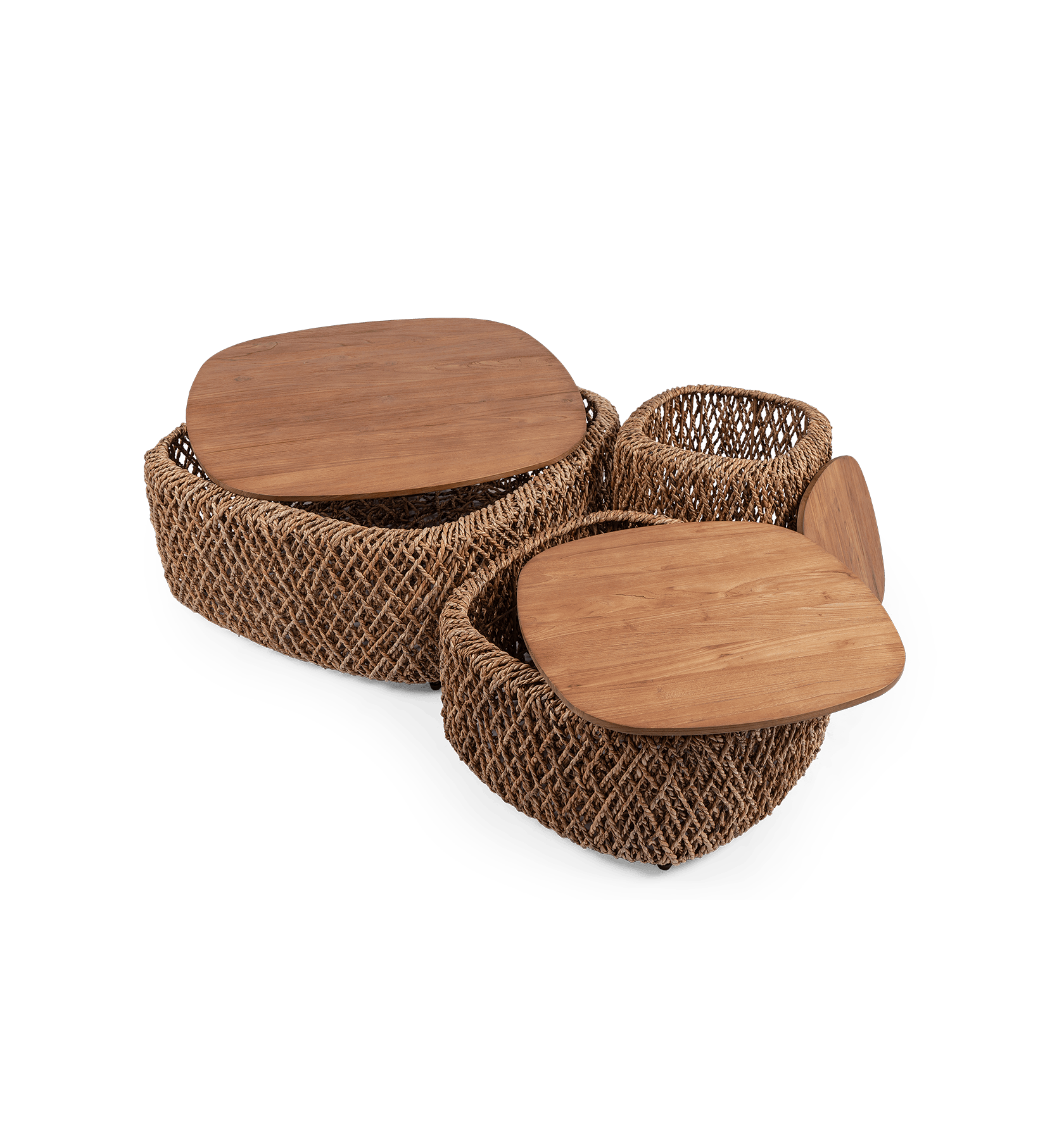 Knut Square Coffee Table Set of 3