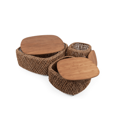 Knut Square Coffee Table Set of 3