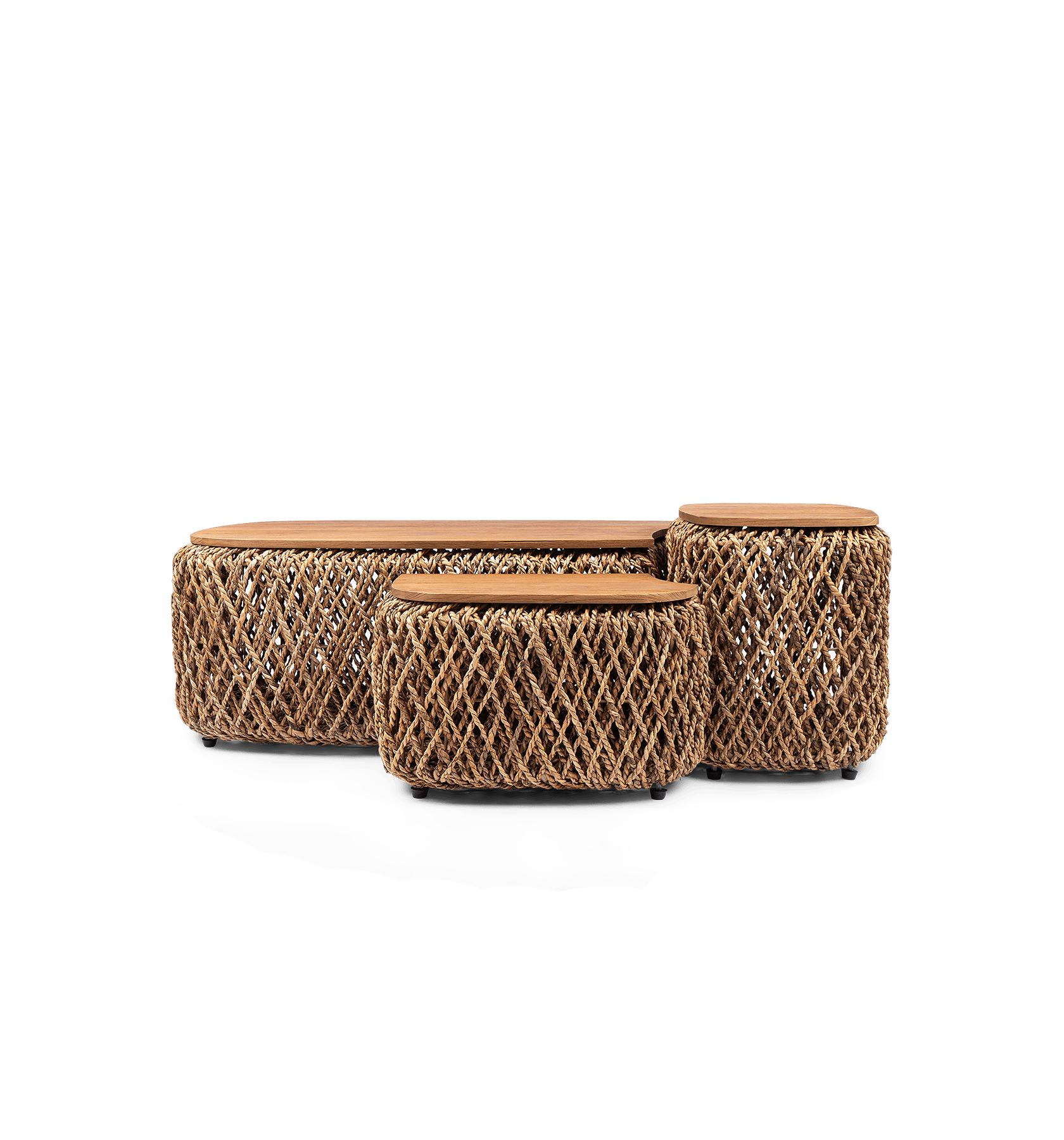 Knut Square Padi Coffee Table Set of 3