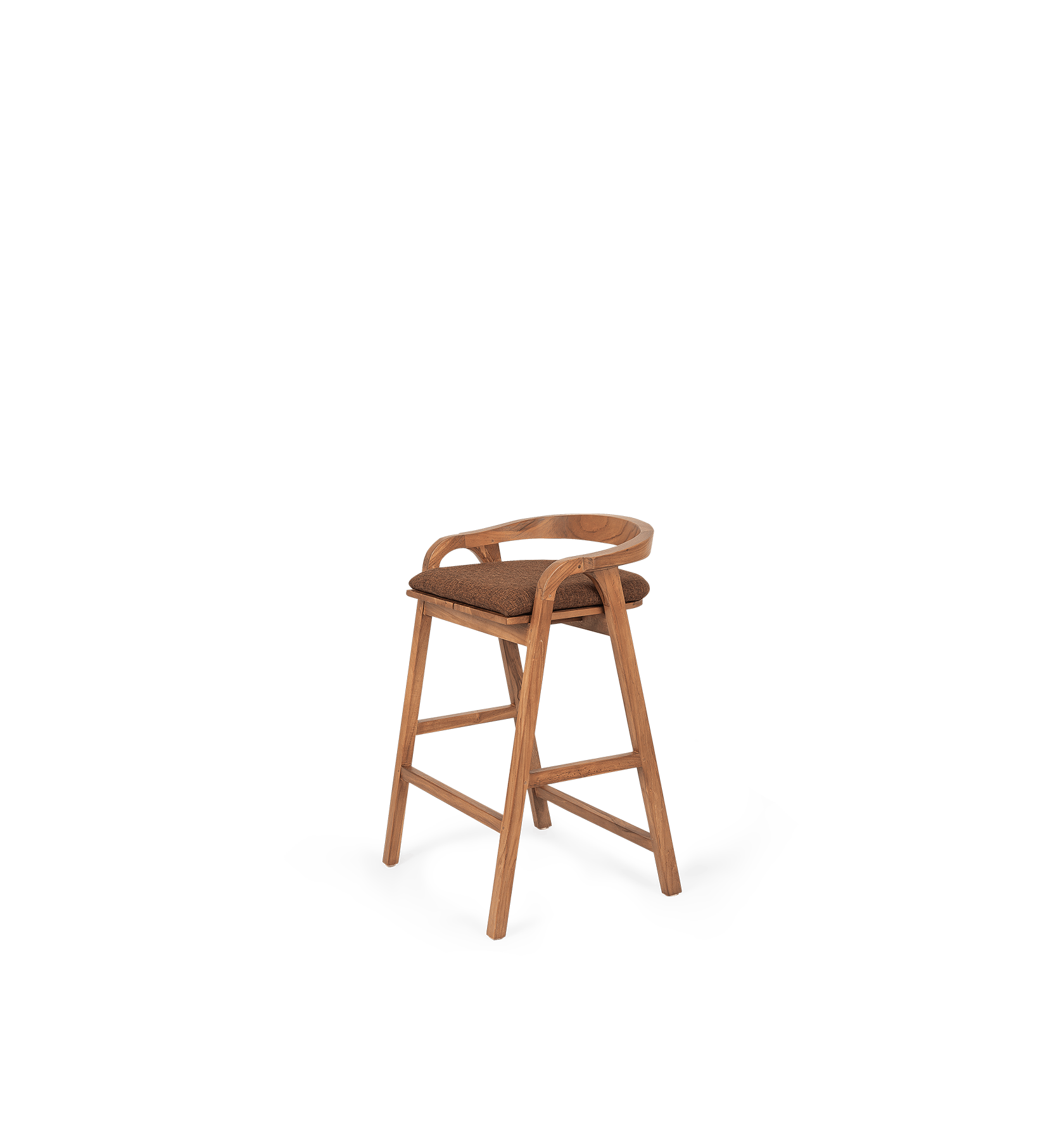 Bibo Kitchen and Bar Stool Cushion Brown