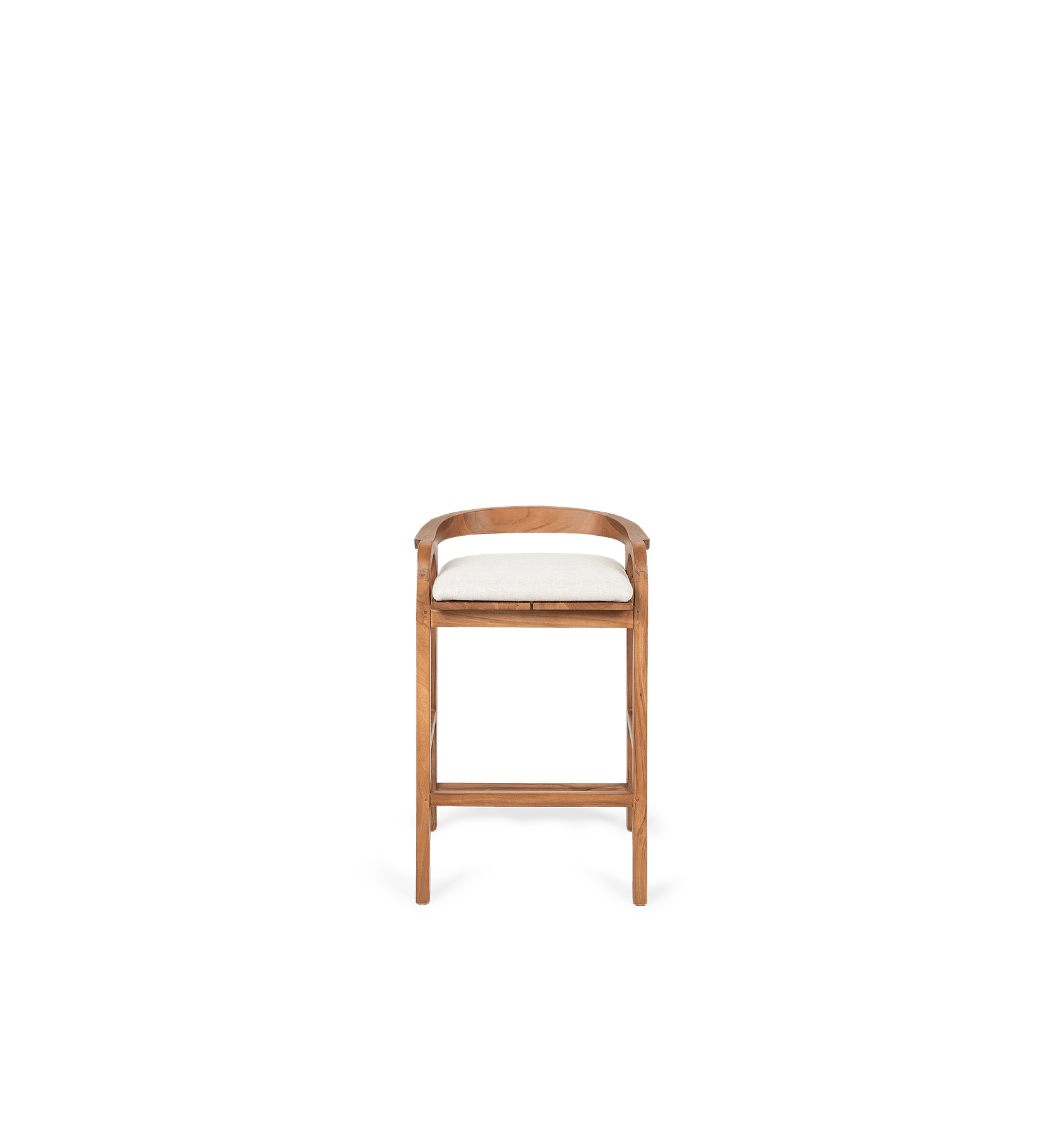 Bibo Kitchen and Bar Stool Cushion Custard