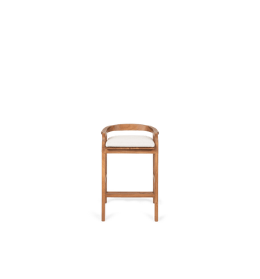 Bibo Kitchen and Bar Stool Cushion Custard