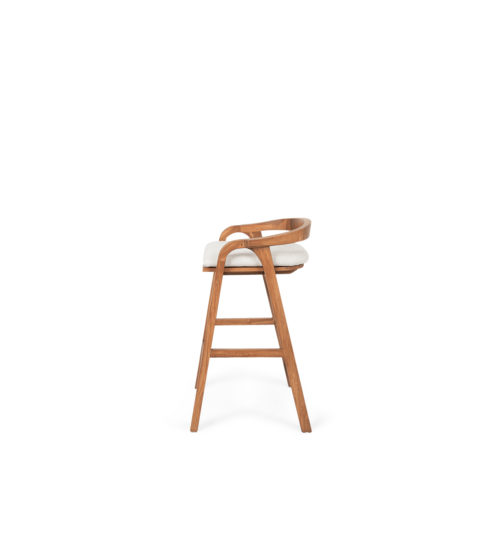 Bibo Kitchen and Bar Stool Cushion Custard