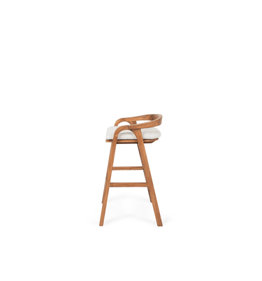 Bibo Kitchen and Bar Stool Cushion Custard
