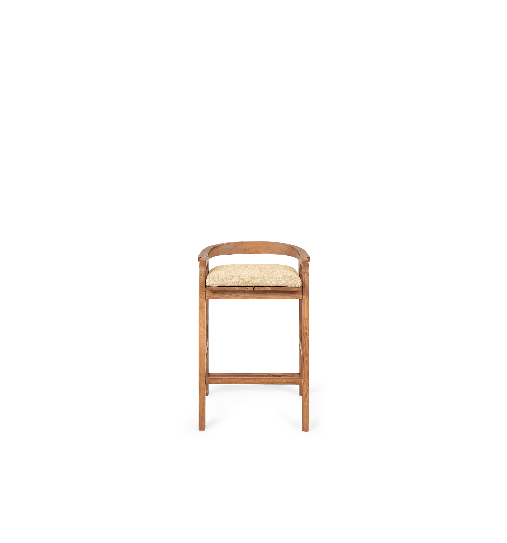 Bibo Kitchen and Bar Stool Cushion Pale Khaki