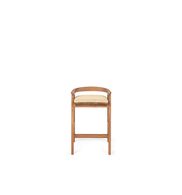 Bibo Kitchen and Bar Stool Cushion Pale Khaki