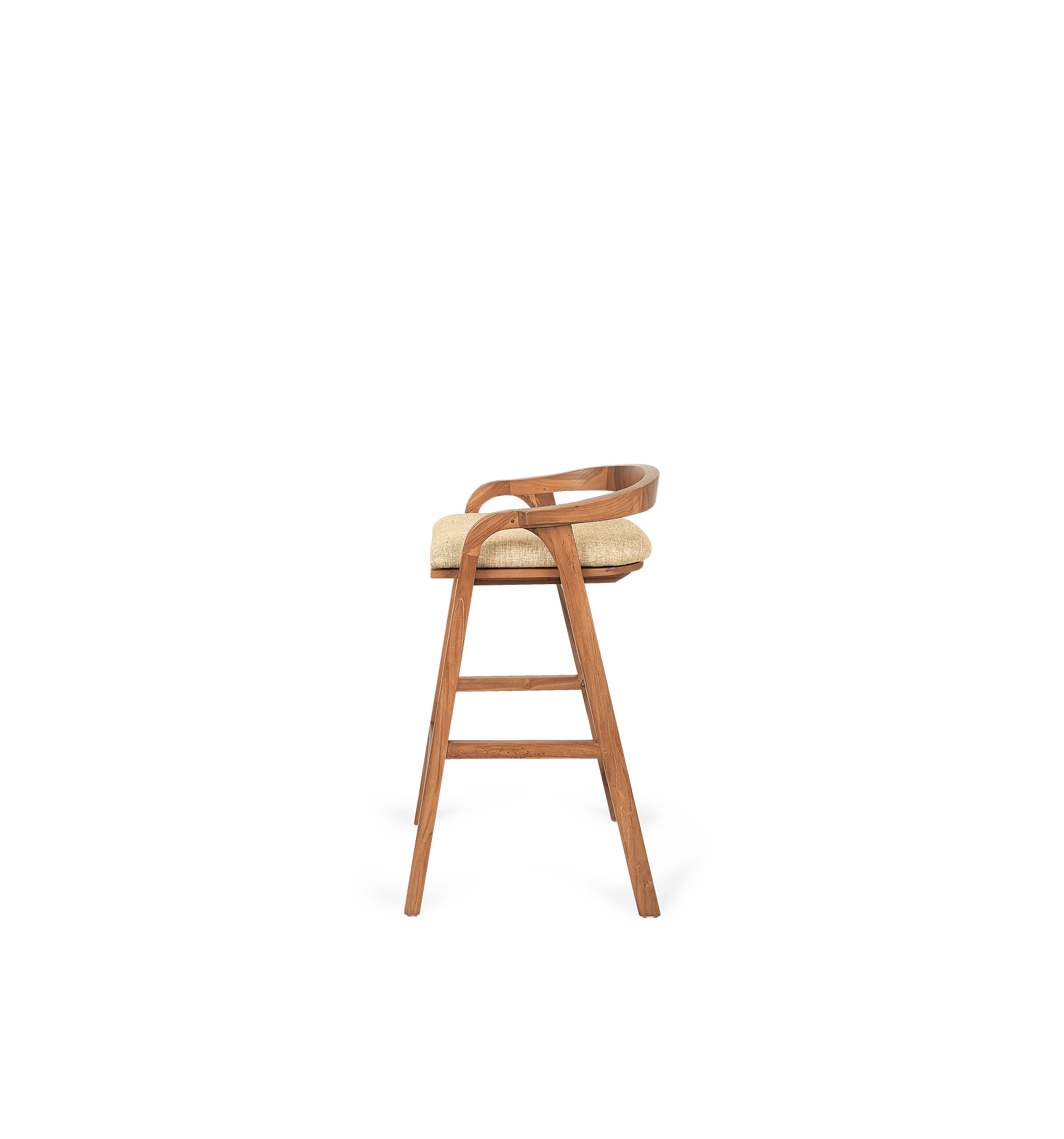 Bibo Kitchen and Bar Stool Cushion Pale Khaki