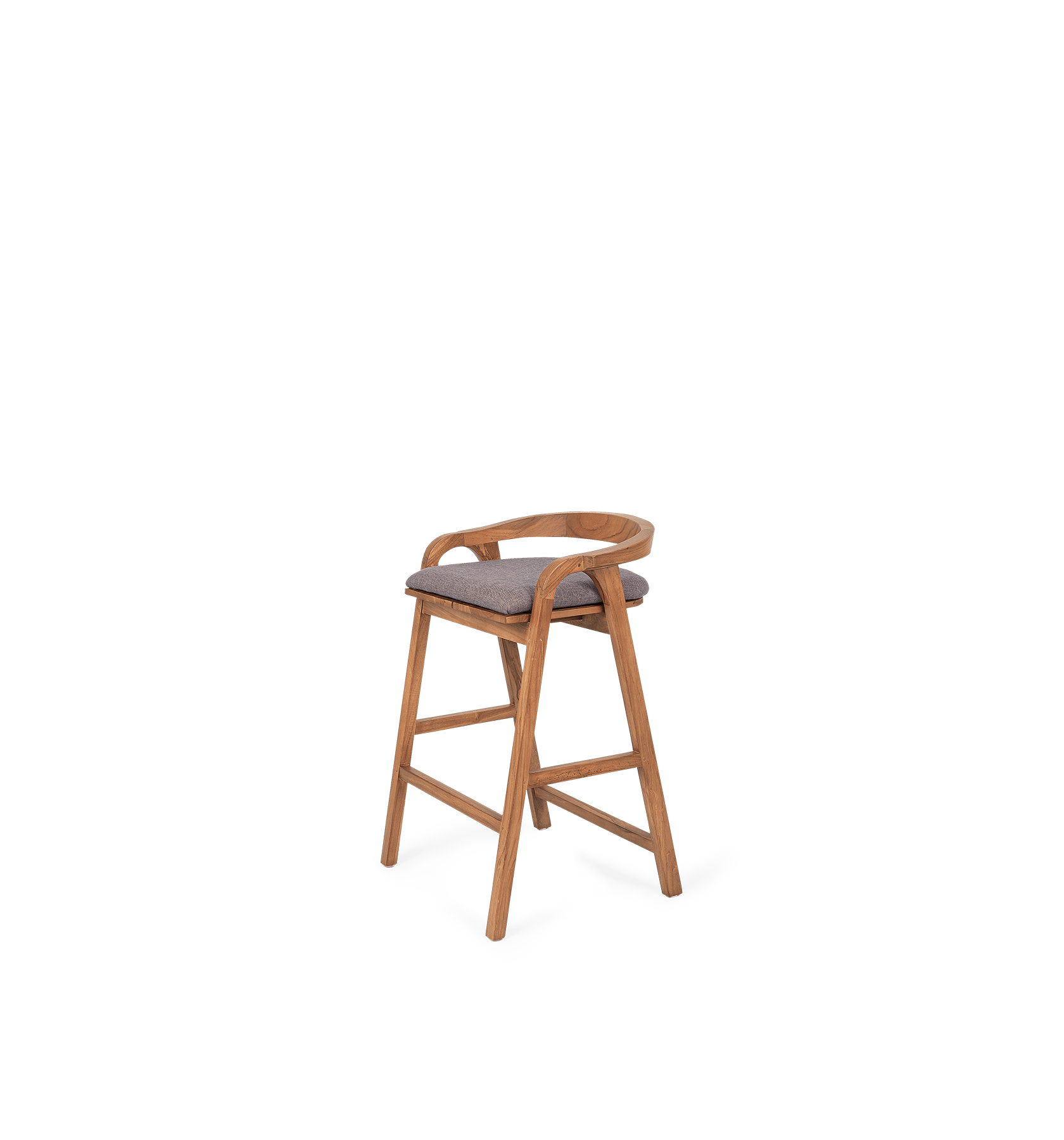 Bibo Kitchen and Bar Stool Cushion Walnut