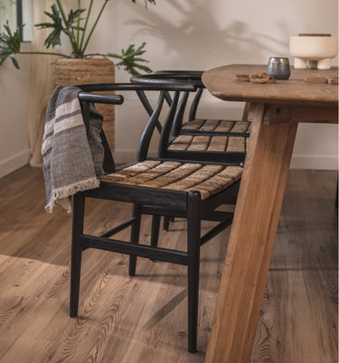 Caterpillar Twin Chair Charcoal
