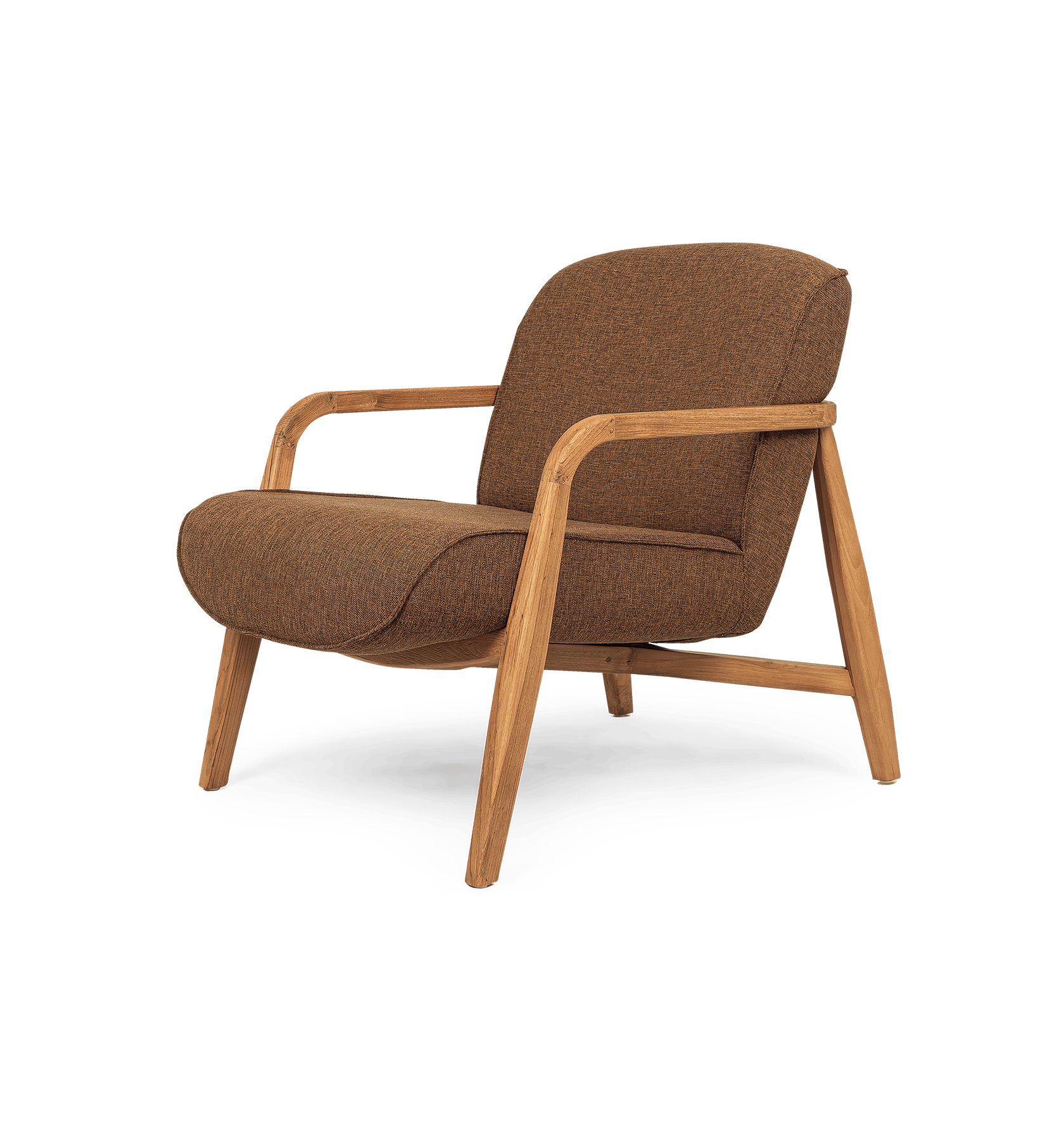 Jesse Lounge Chair - Brown