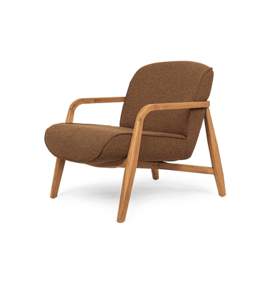 Jesse Lounge Chair - Brown