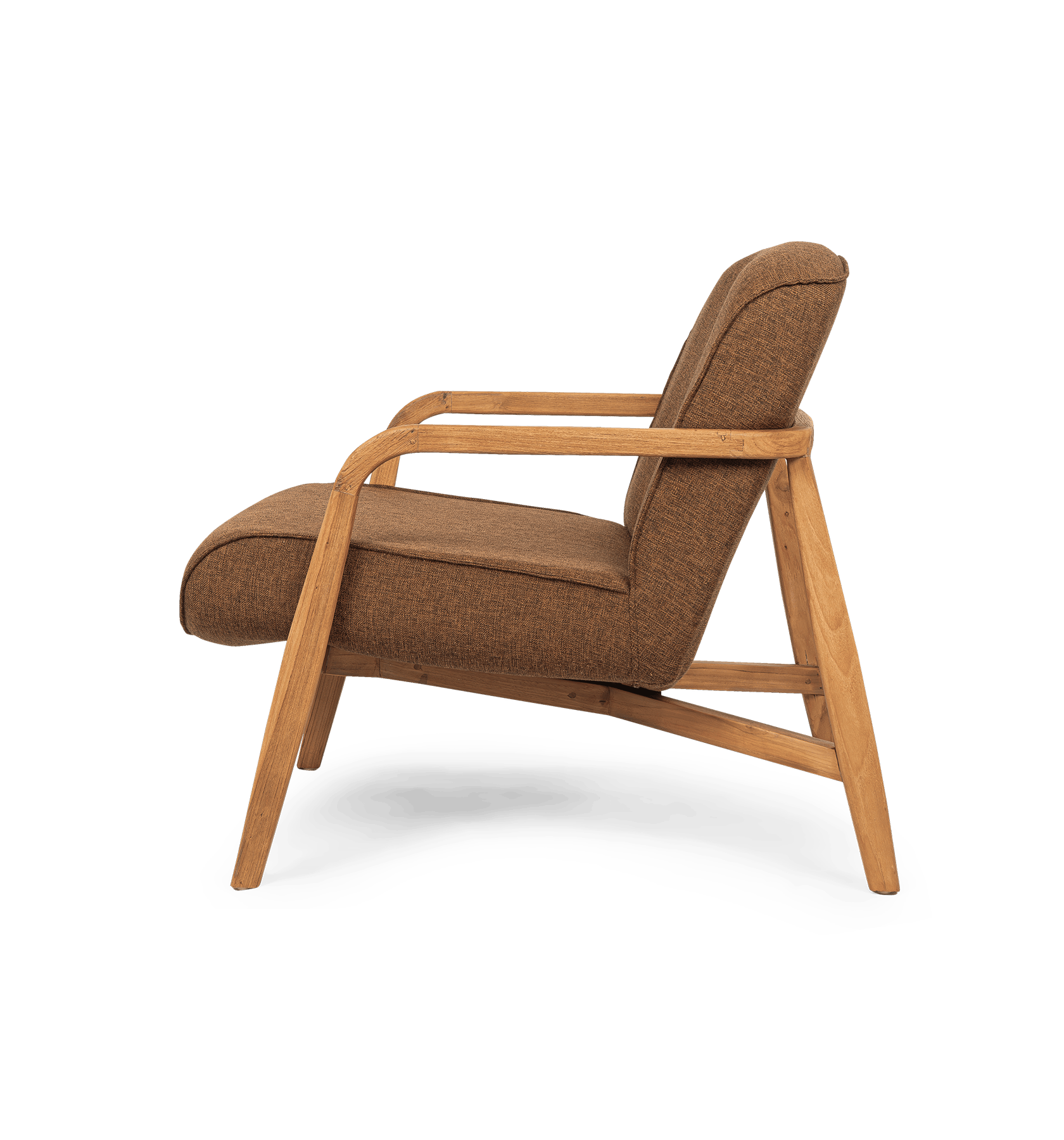Jesse Lounge Chair - Brown