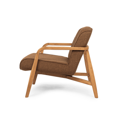 Jesse Lounge Chair - Brown