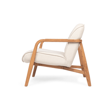 Jesse Lounge Chair - Custard