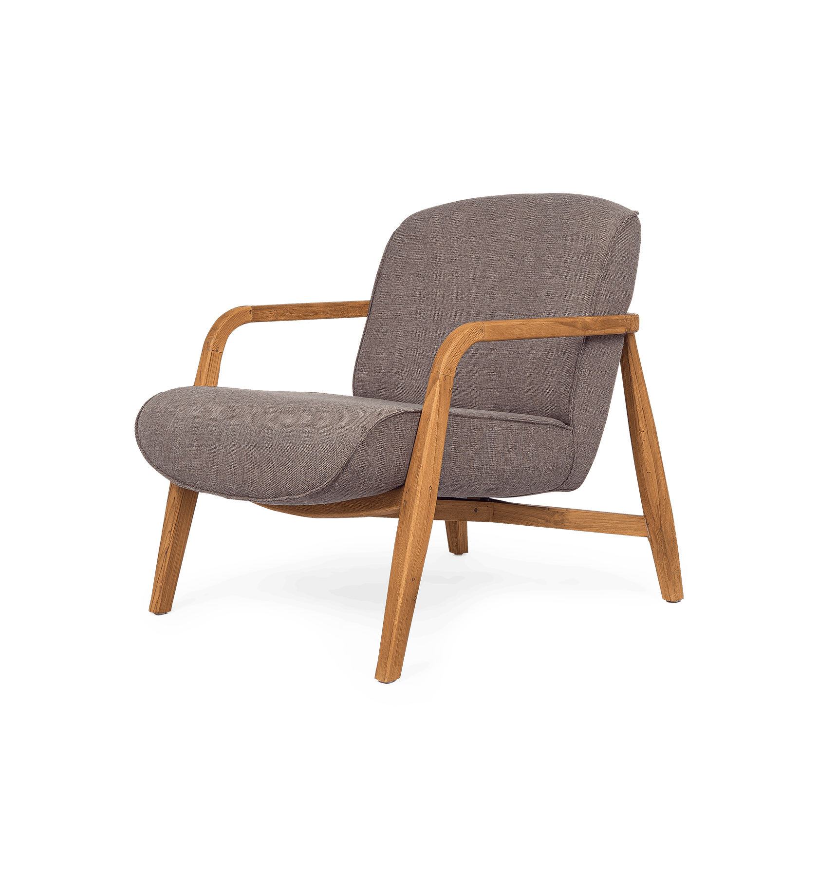 Jesse Lounge Chair - Walnut