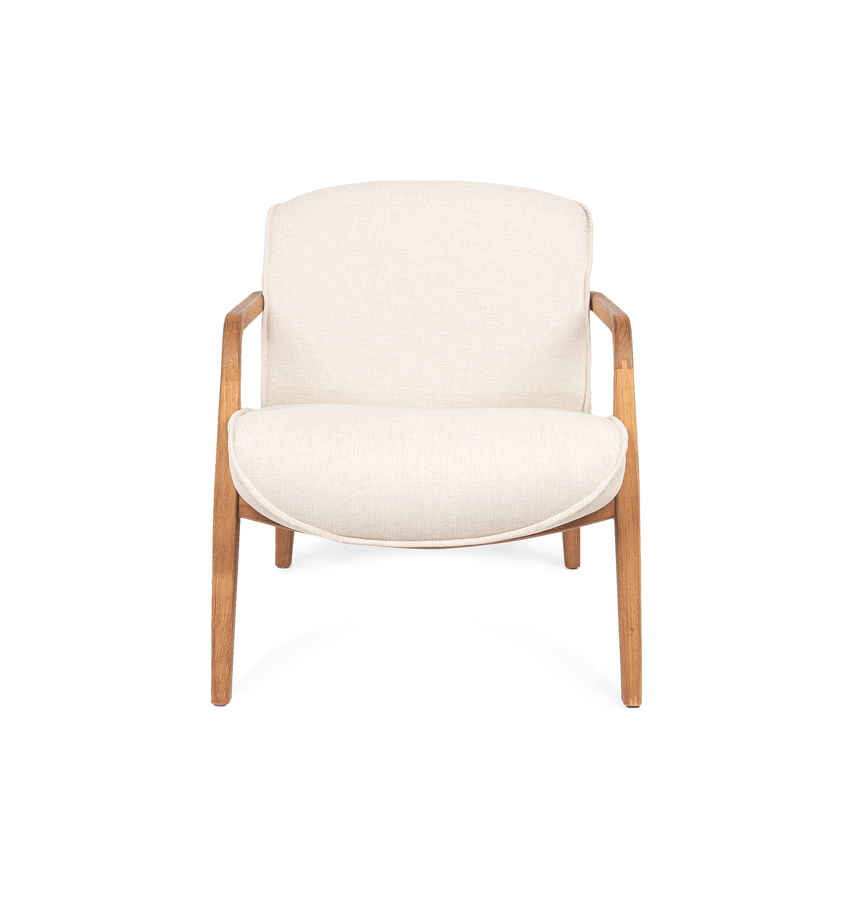 Jesse Lounge Chair - Custard