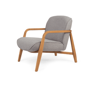 Jesse Lounge Chair - Mid Grey