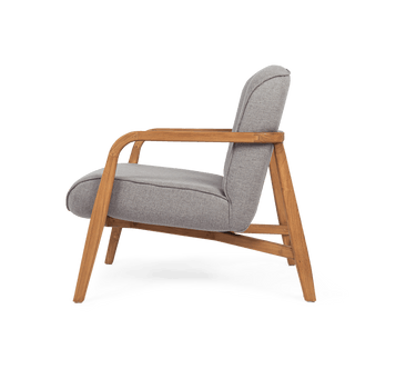 Jesse Lounge Chair - Mid Grey