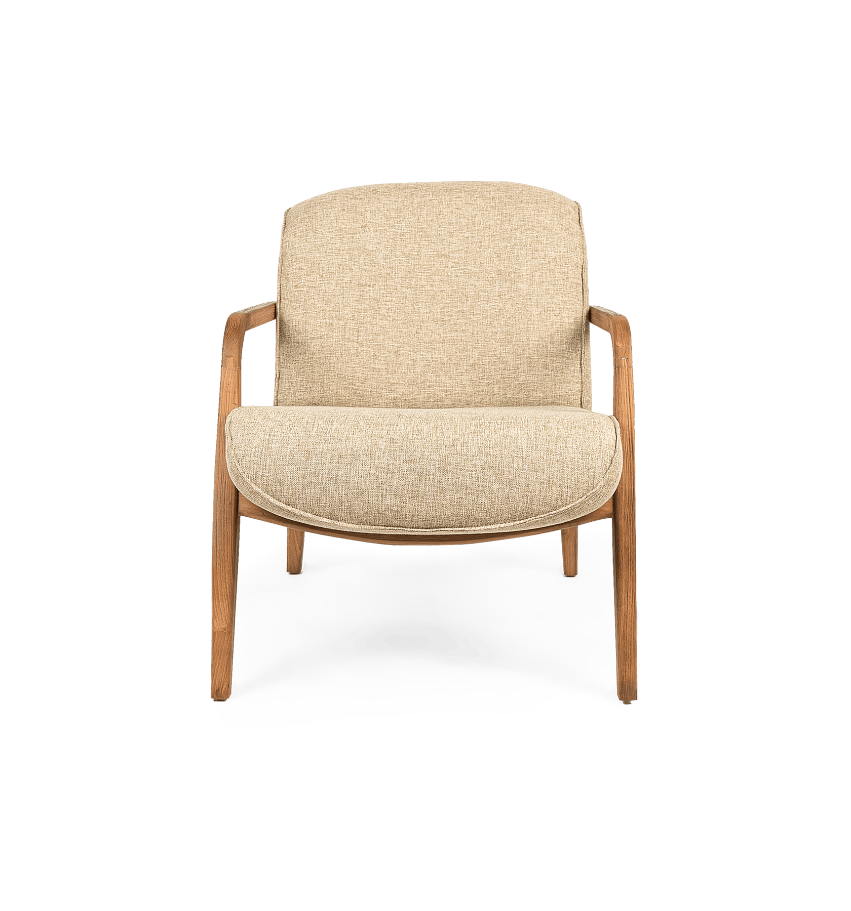 Jesse Lounge Chair - Pale Khaki