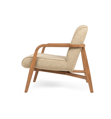 Jesse Lounge Chair - Pale Khaki