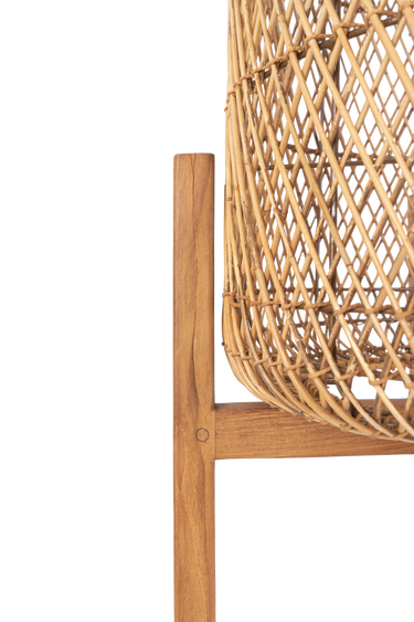Aurora Standing Lamp - Rattan N