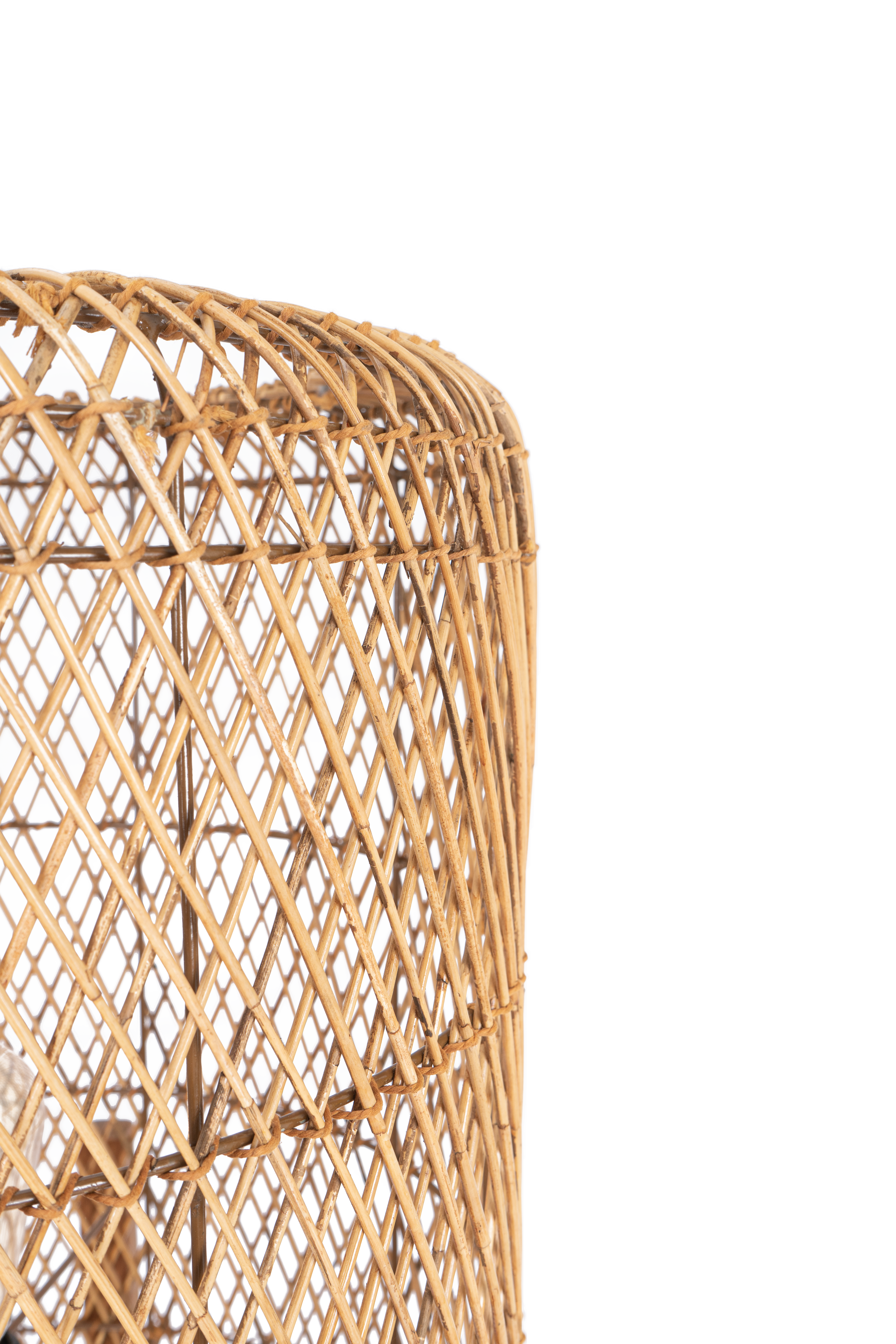 Aurora Standing Lamp - Rattan N