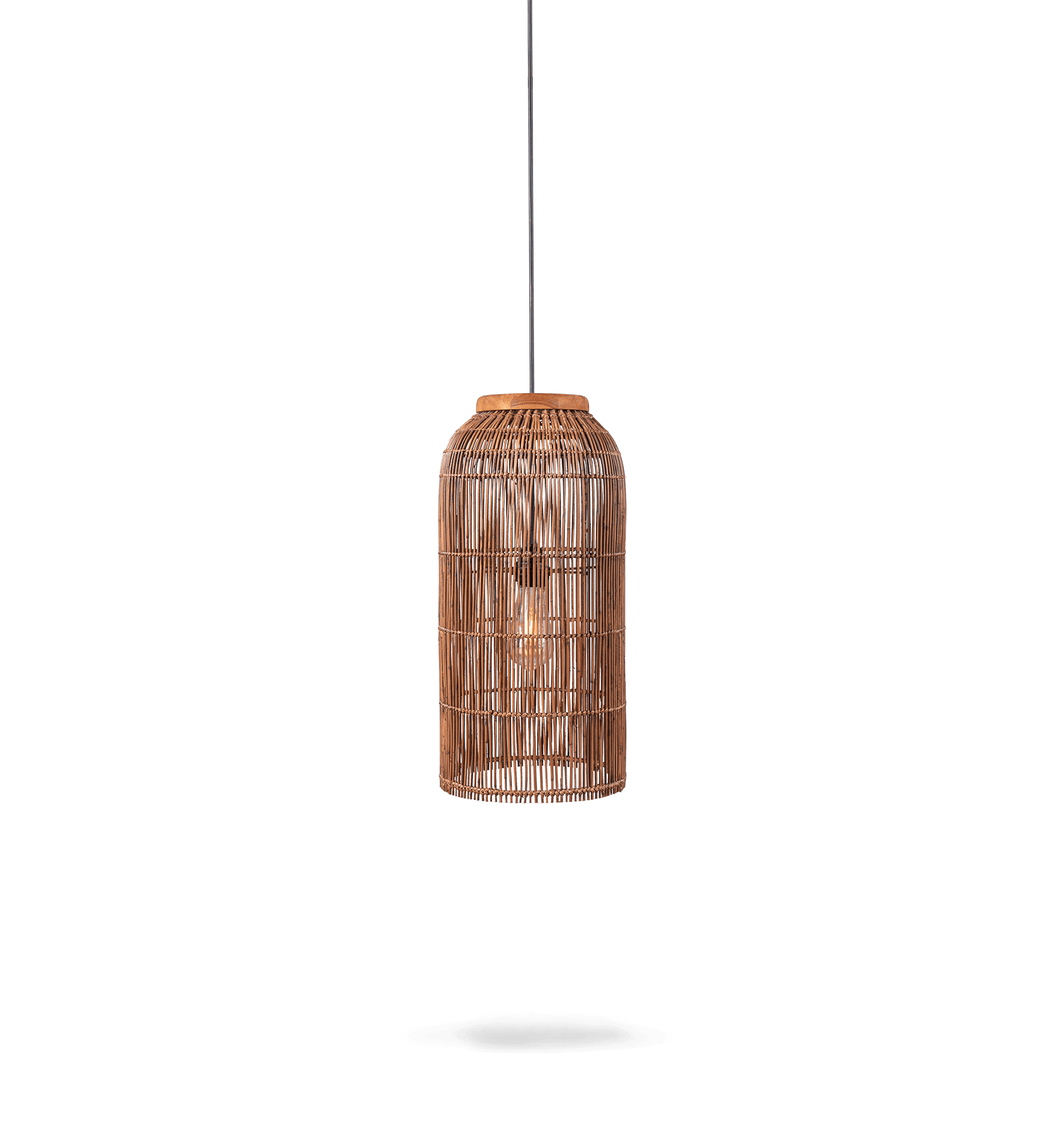 Aura Slimm Rattan Brown