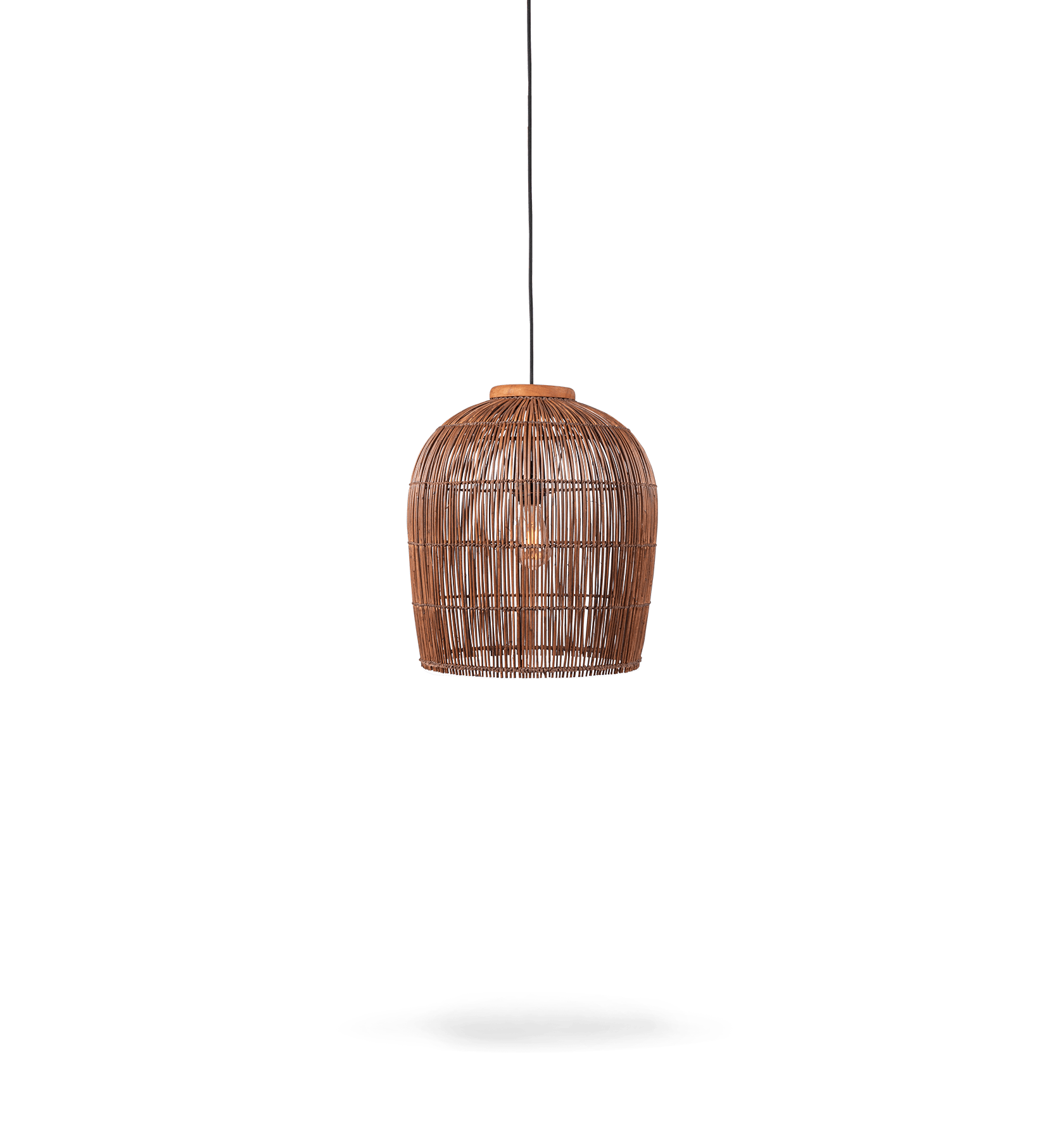 Aura Hanging Lamp Rattan Brown