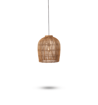 Aura Hanging Lamp Rattan Kulit