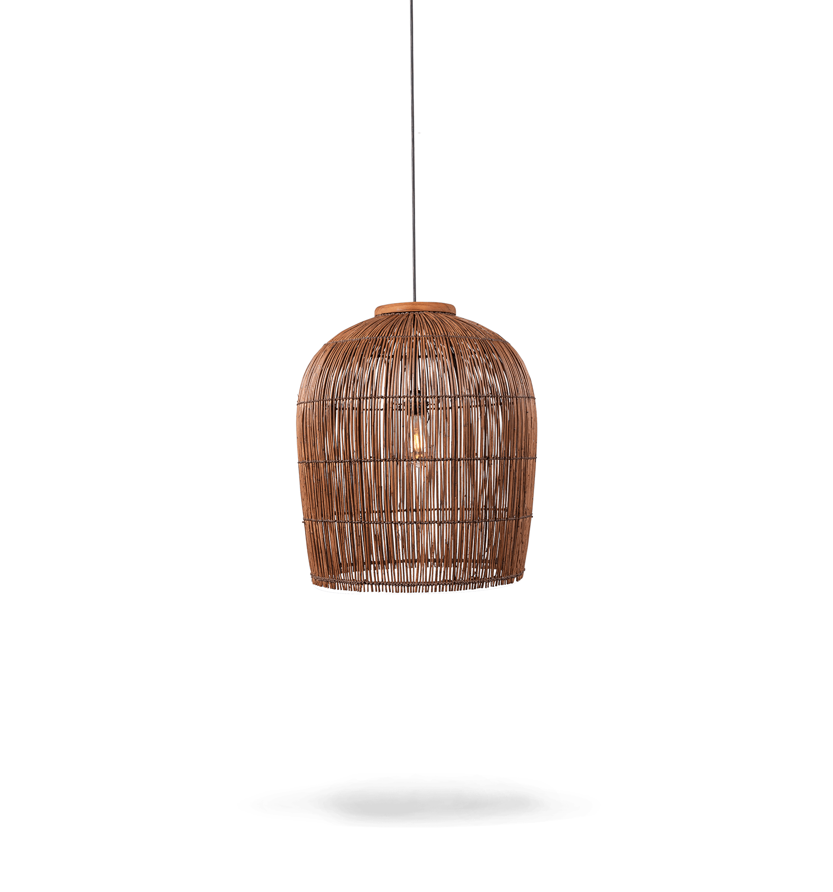 Aura Hanging Lamp Rattan Brown